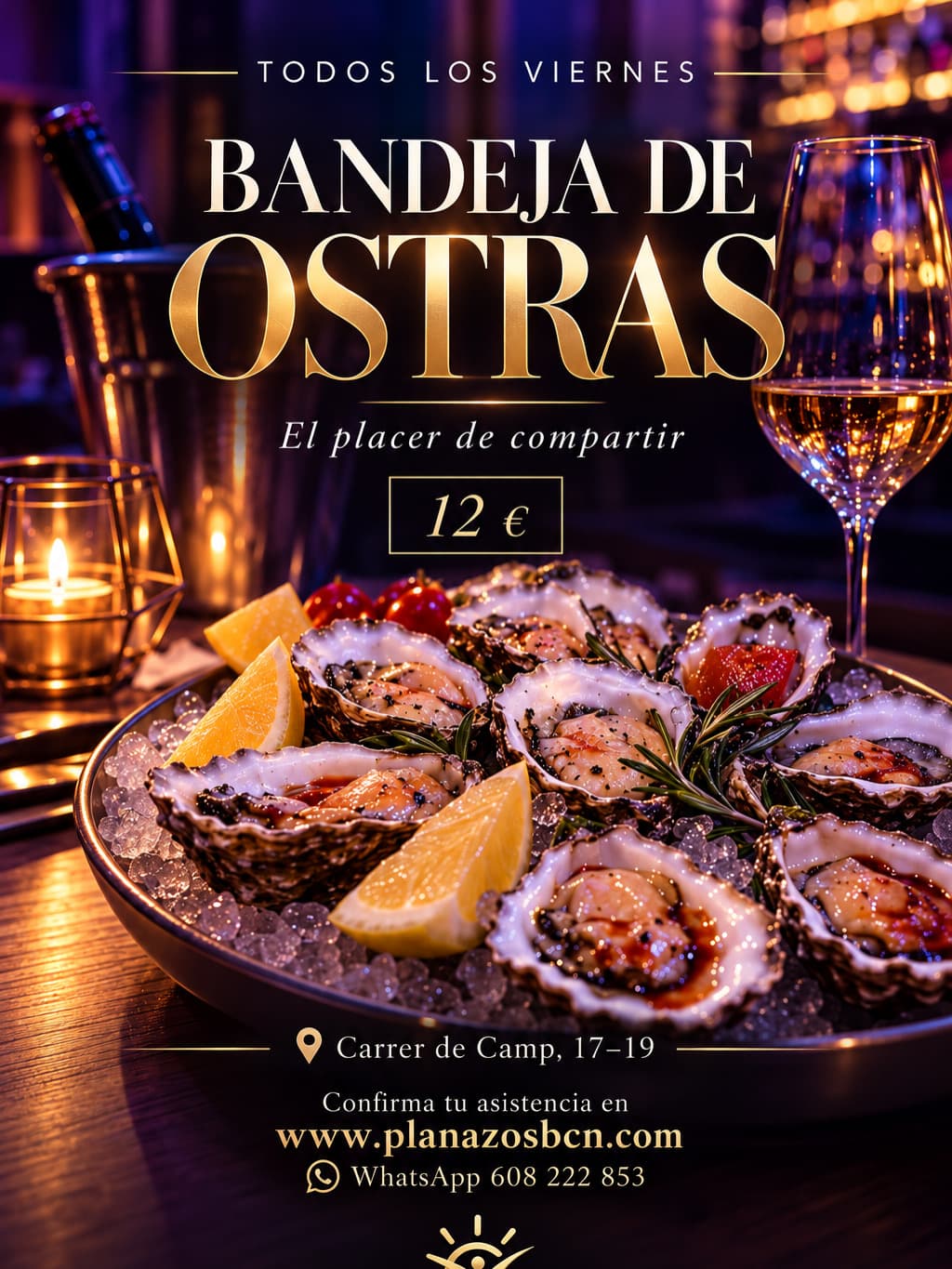 OYSTER NIGHT COCTELERÍA SAMBA