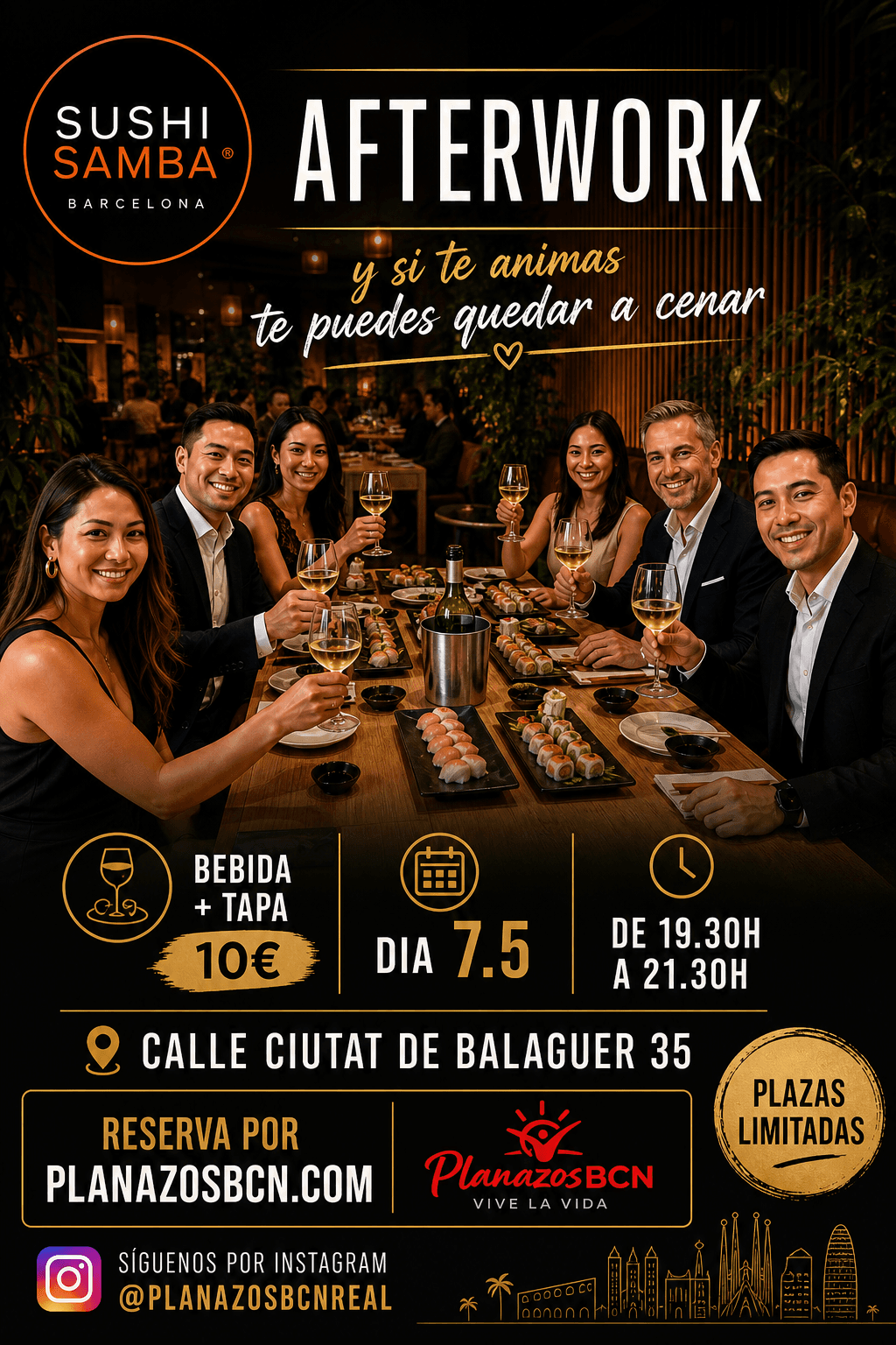 Sushi Samba Afterwork