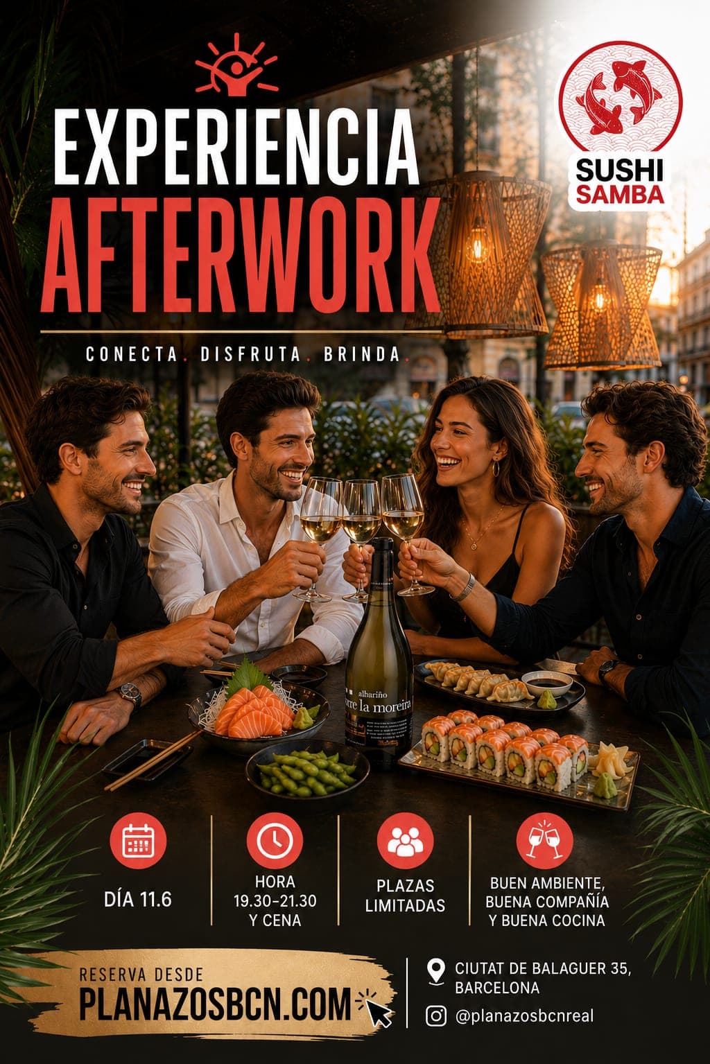 Tardeo Afterwork Sushi Samba