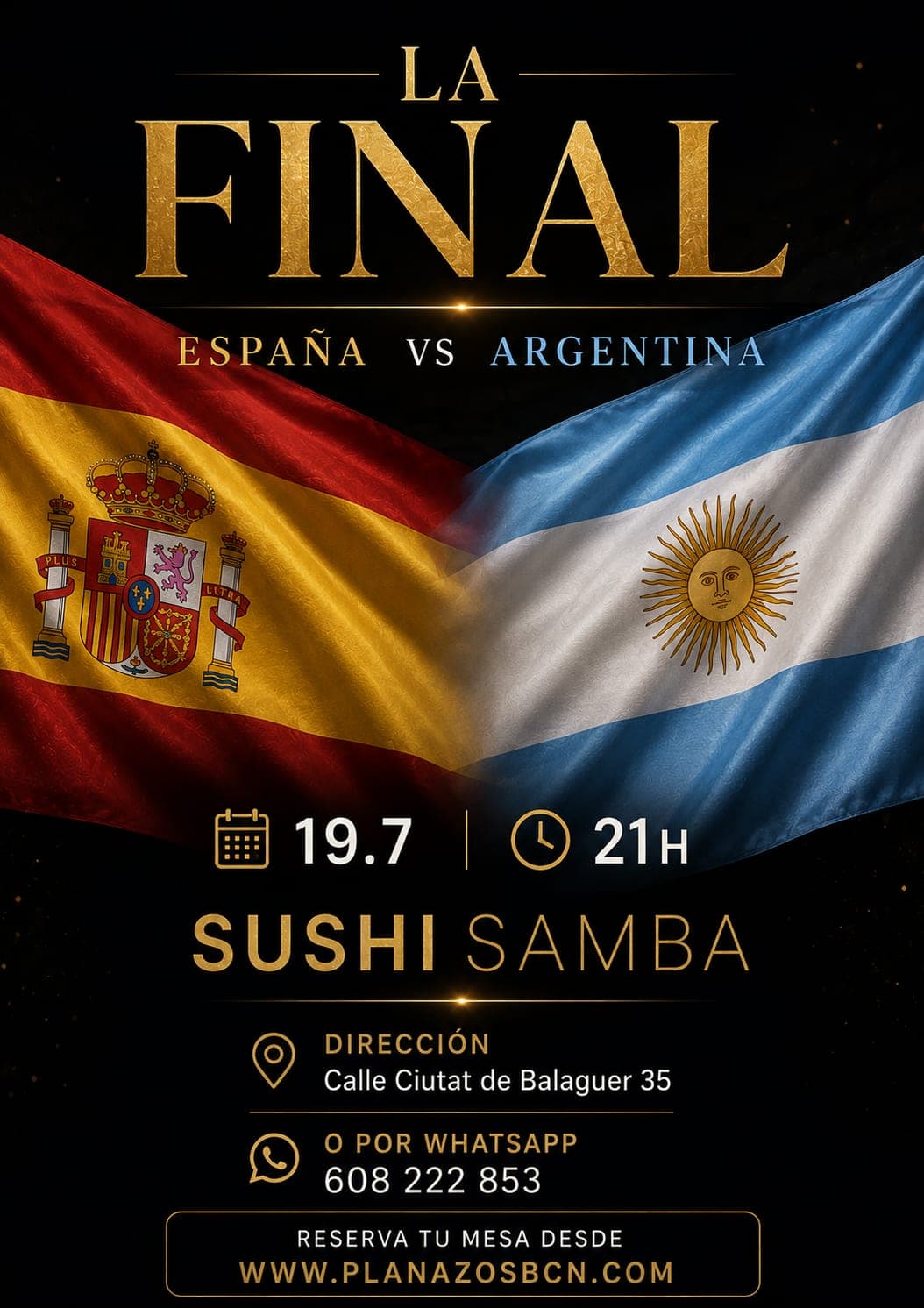 FINAL ESPAÑA-ARGENTINA