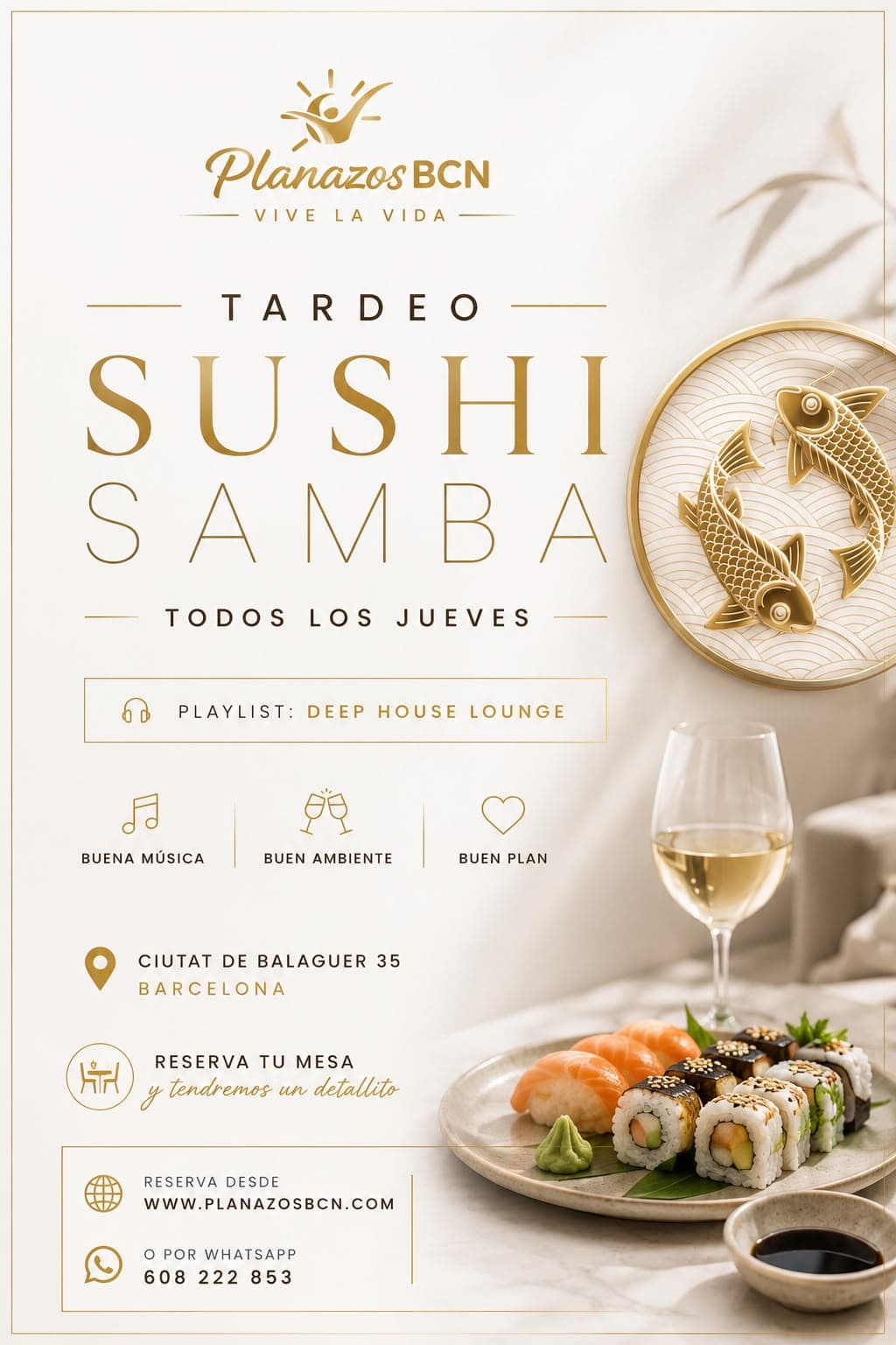 Tardeo Afterwork con Cena a la Carta