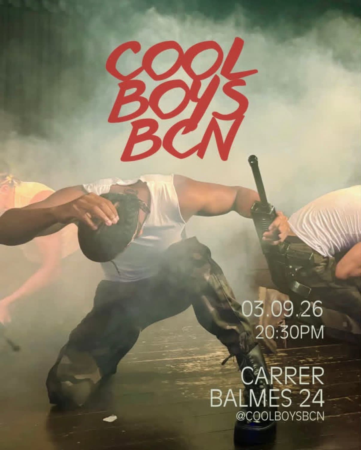 COOL BOYS CENA+ESPECTACULO